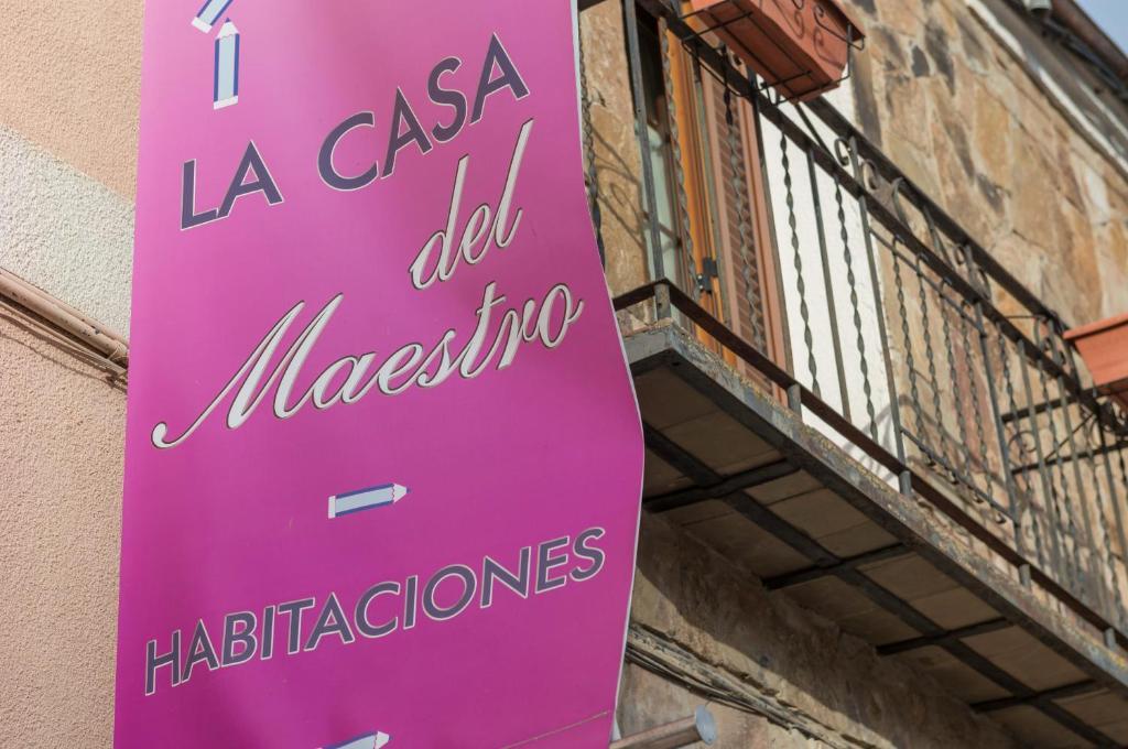 La Casa Del Maestro Tardelcuende Exterior photo